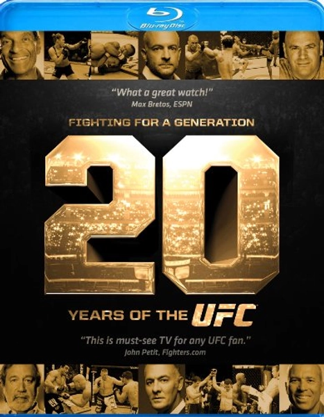 Fighting For A Generation: 20 Years Of The UFC BD [Blu-ray]