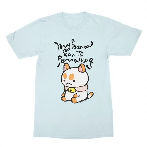 They Fear Me Shirt | Light Blue / 2x extra large