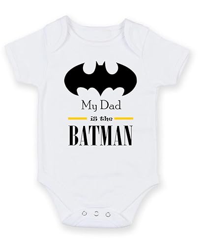 My Dad Is The Batman Short Sleeve Bodysuit (0-3 months)