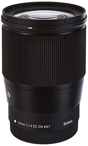 Sigma 16 mm f/1.4 (C) AF DC DN Lens for Canon EF-M Mirrorless - Single