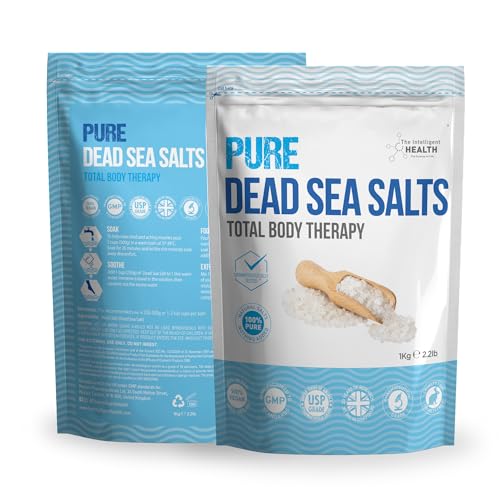 Pure Dead Sea Salt - Premium Bath Salts for Muscle Recovery