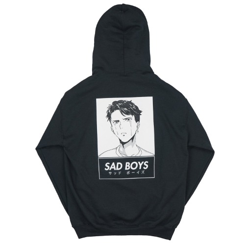 Sad Boys Lone Wolf Hoodie - Medium