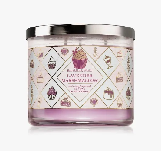 Bougie Lavender Marshmallow ♡