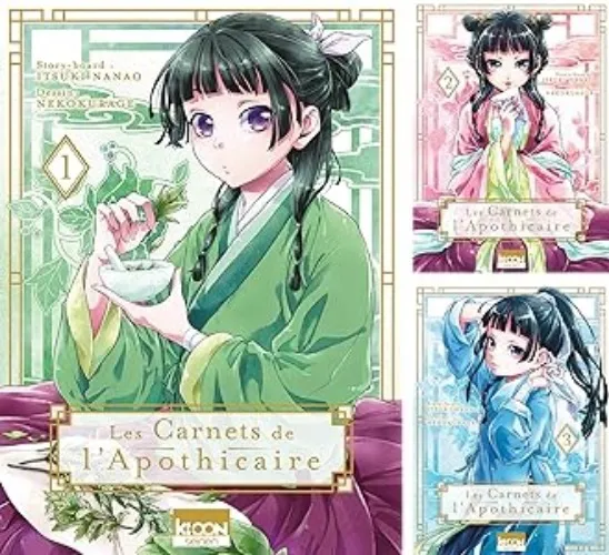 Manga : Les Carnets de l'apothicaire (12 tomes)