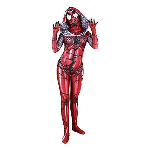 Gwen Stacy Cosplay Costume Into The Spider Verse Gwenom Spandex Fabric Halloween Superhero Bodysuit …