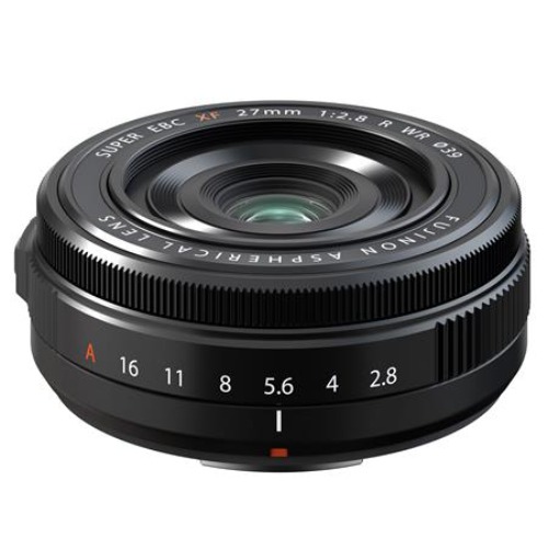 Fujifilm XF 27mm f/2.8 R WR Lens, Black 