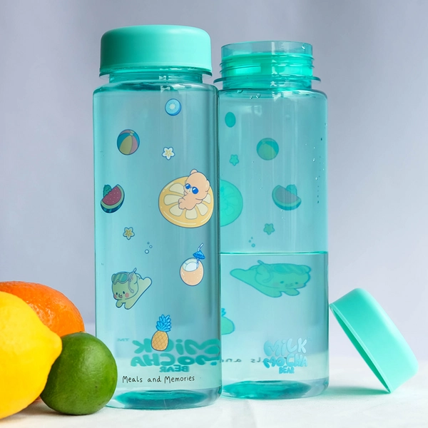 Milk Mocha Bear Water Bottle - Summer