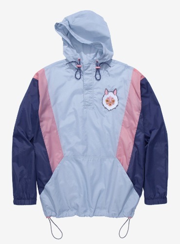 Studio Ghibli Princess Mononoke San Color Block Anorak Jacket - BoxLunch Exclusive