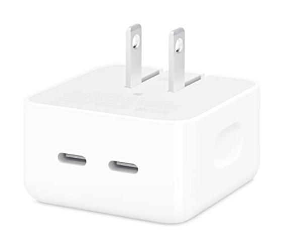 Apple 35W Dual USB-C Port Compact Power Adapter - Compact - Adapter