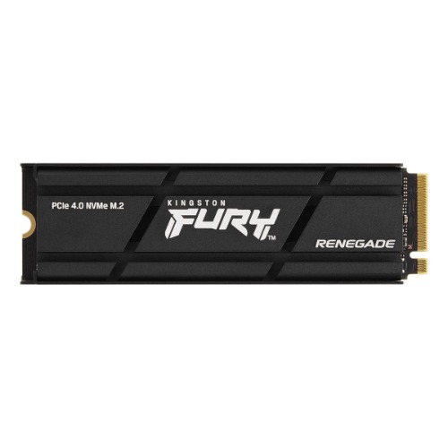 Kingston Fury Renegade 4TB PCIE 4.0 NVME M.2 SSD Internal Gaming SSD W/ Heatsink (SFYRDK/4000G) | Default Title