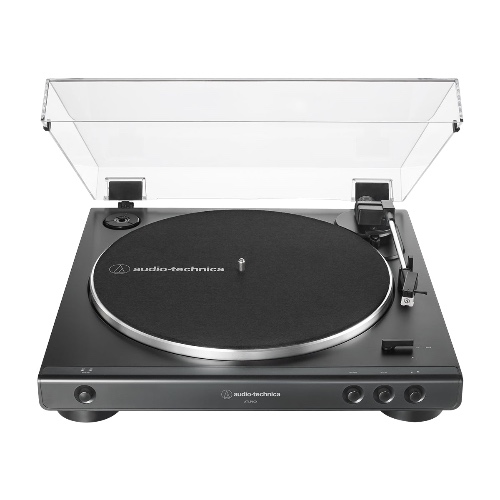 Audio-Technica - AT-LP60X Fully Automatic Belt-Drive Stereo Turntable - black