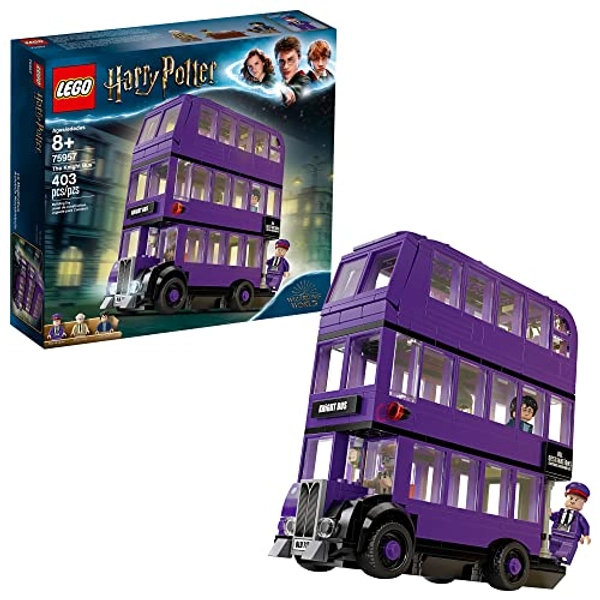 LEGO Harry Potter and The Prisoner of Azkaban Knight Bus 75957 Building Kit, New 2019 (403 Pieces)
