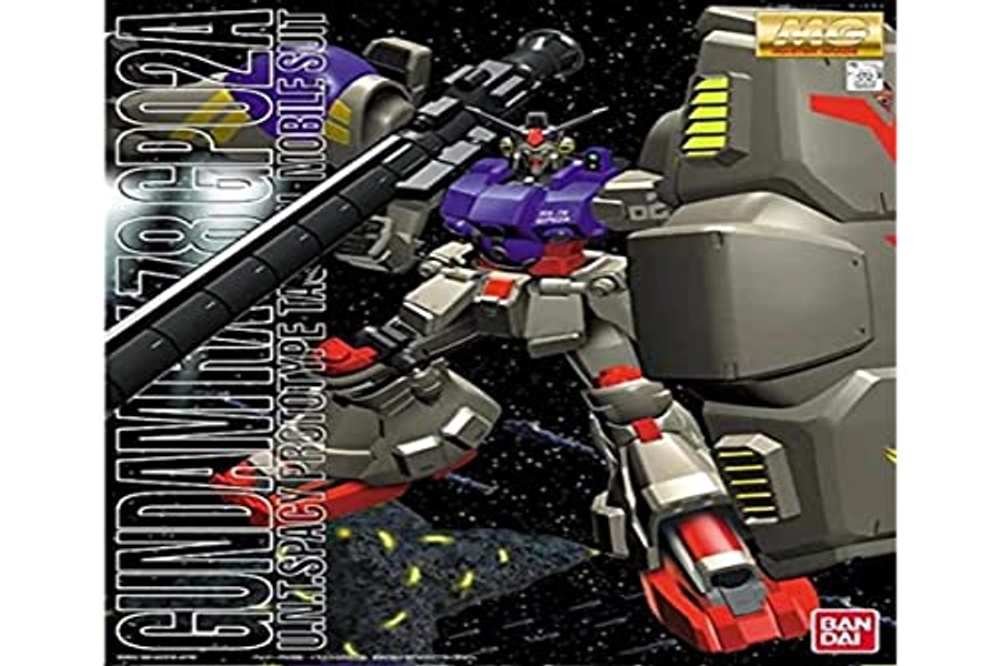 Bandai Hobby RX-78 GP02A Gundam, Bandai Master Grade Action Figure (BAN061220)