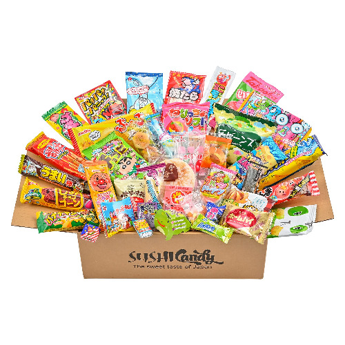 40 Japanese sweets & snack set POPIN COOKIN with Japanese kitkat and other popular candy