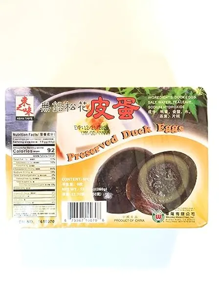 Asian Taste Presserved Duck Eggs 12.7 Oz