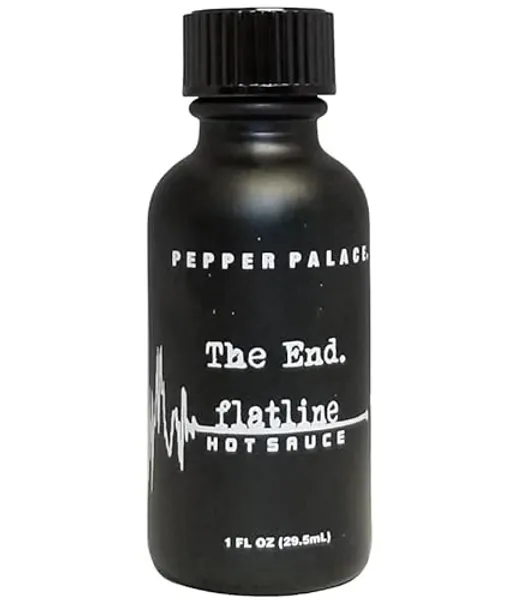 Pepper Palace The End: Flatline - Extreme Hot Sauce for Chiliheads (Hot Sauce)