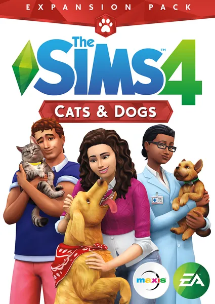The Sims 4 - Cats & Dogs DLC Origin CD Key