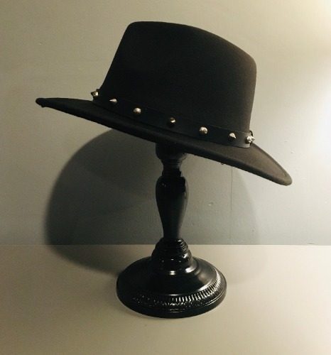 Vegan Felt Hat - Plain - Spiked 