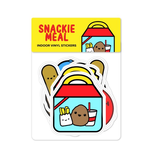 Snackie Meal Sticker Pack