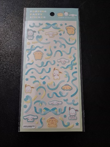 Sanrio Deco Stickers Green