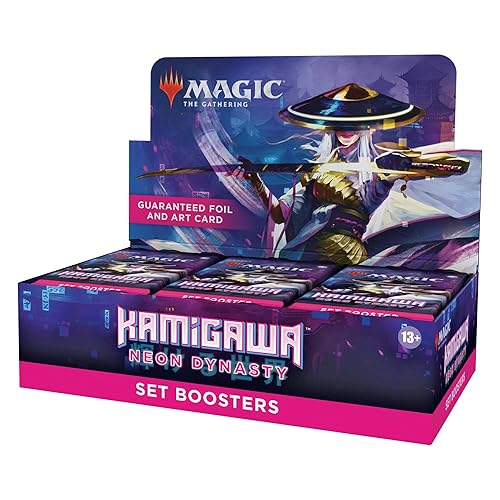 Magic: The Gathering Kamigawa: Neon Dynasty Set Booster Box | 30 Packs (360 Magic Cards)