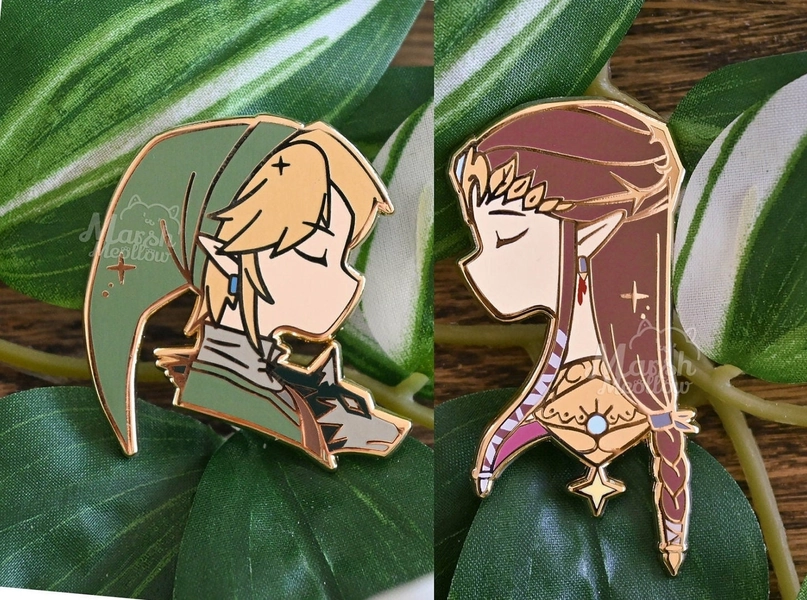 Twilight Princess Link Hard Enamel Pin