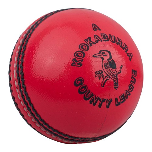Kookaburra County League Cricket Ball, Pink - Mens, Youths and Womens - Mens