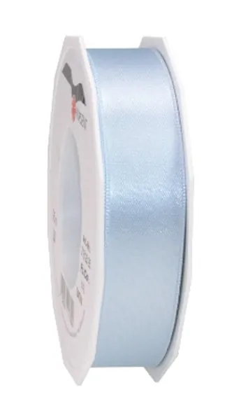 C.E. Pattberg SATIN hellblau, 25 m Satinband zum Einpacken von Geschenken, 25 mm Breite, Geschenkband zum Dekorieren & Basteln, Dekoband für Präsente, zu jedem Anlass