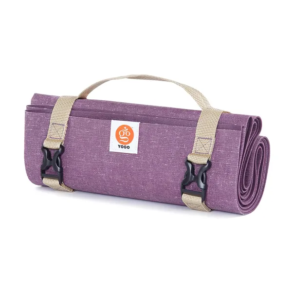 Ultralight Folding Yoga Mat by Yogo - Plum