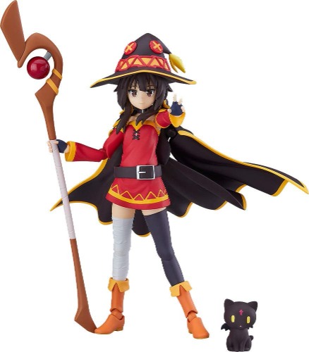 Kono Subarashii Sekai ni Shukufuku o! 2 - Chomusuke - Megumin - Figma #407 - 2024 Re-release (Max Factory) - Brand New Special Offer