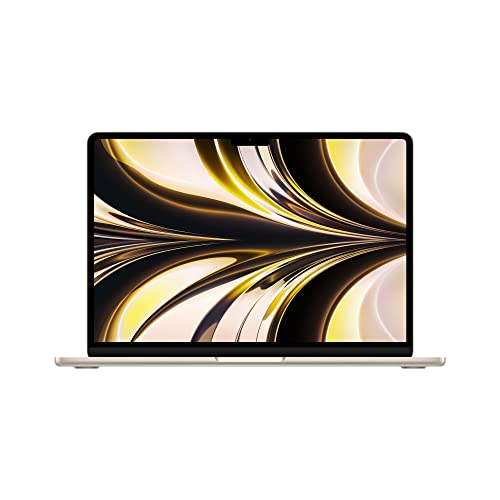 Apple PC Portatile MacBook Air 2022 con chip M2: display Liquid Retina 13,6", 8GB di RAM, 256GB di archiviazione​​​​​​​ SSD storage, tastiera retroilluminata; color​​​​​​​ Galassia - 256GB - Galassia