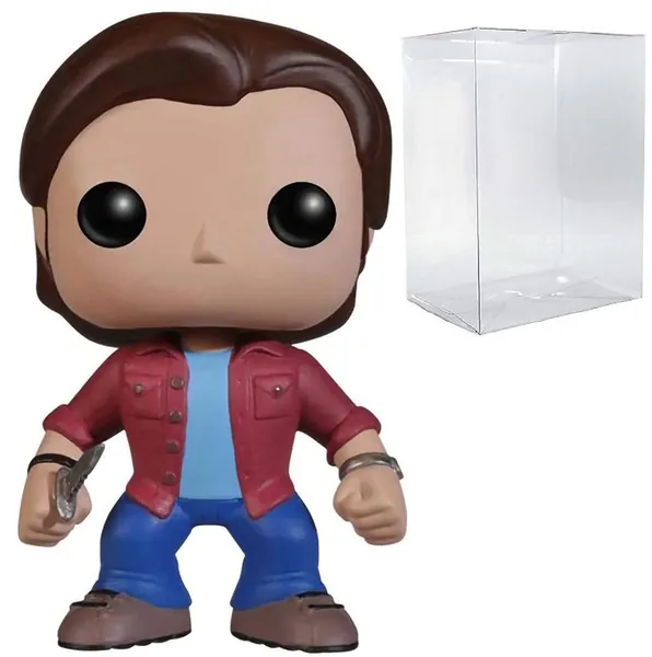 Supernatural - Sam Winchester Funko Pop! Vinyl Figure (Bundled with Compatible Pop Box Protector Case)