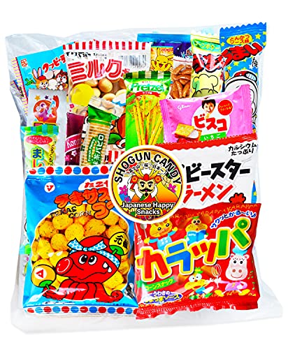 SHOGUN CANDY, Japanese Snacks & Japanese Candy Variety Pack 30 Pcs