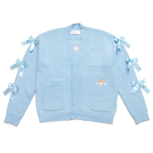 Cinnamoroll Cozy Kuma JapanLA Cardigan - Blue / S