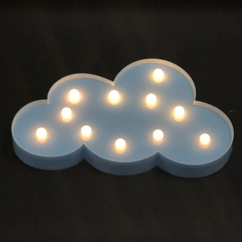 Cloud LED Cartoon Light Cute Decorative Lamp - Blue Cloud