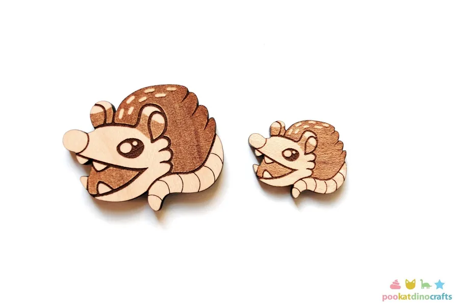 Little Possum Pin / Mini Pocket Possum Magnet