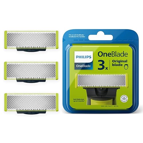 3x - Philips OneBlade Original Replacement Blades 