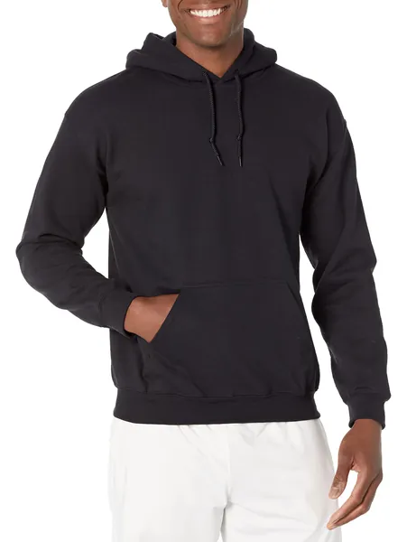 Gildan Adult Fleece Hooded Sweatshirt, Style G18500 - X-Large Black