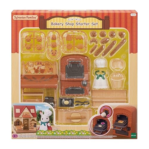 Sylvanian Families Bakery Shop Starter Set - dollhouse plasyet 5536
