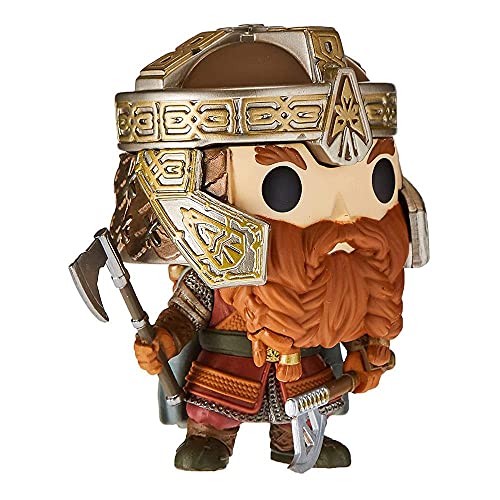 Funko POP! Vinyl: LOTR/Hobbit: Gimli Lord Of the Rings - Collectable Vinyl Figure - Gift Idea - Official Merchandise - Toys for Kids & Adults - Movies Fans - Model Figure for Collectors and Display - Standard