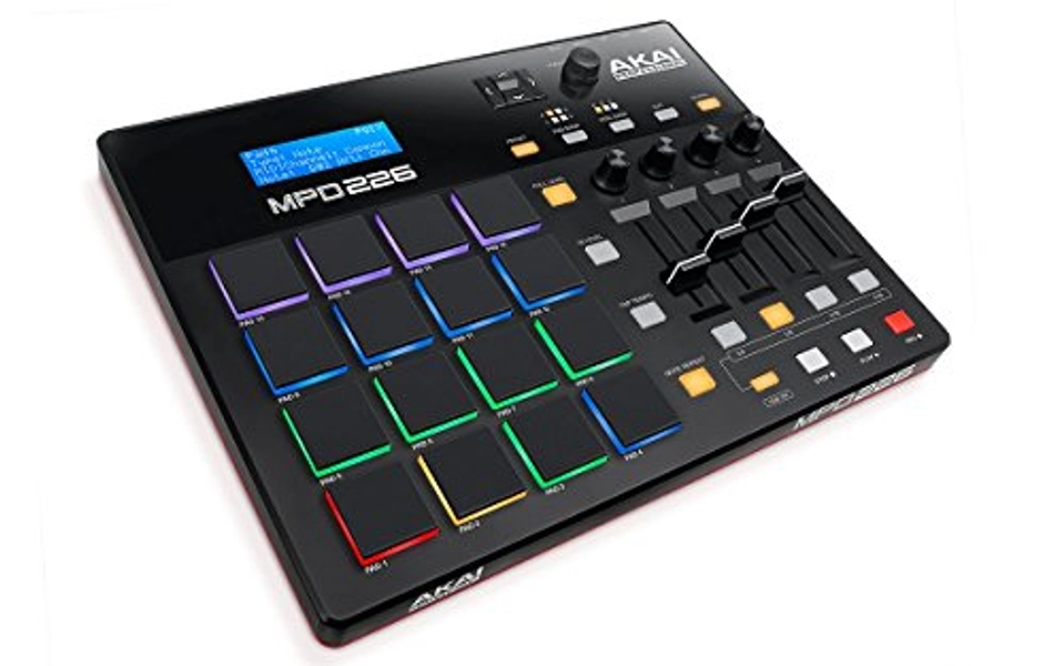 AKAI Professional MPD226 - USB MIDI Controller with 16 RGB MPC Drum Pads, Fully-Assignable Production-Ready Controls, and Production Software Package
