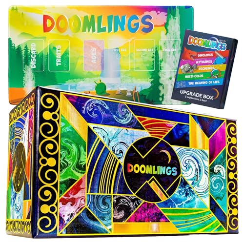 Doomlings Card Game (Deluxe Bundle) - Fun Family Card Game for Adults Teens & Kids for Game Night