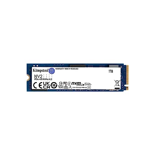 Kingston NV2 1TB M.2 2280 NVMe Internal SSD | PCIe 4.0 Gen 4x4 | Up to 3500 MB/s | SNV2S/1000G