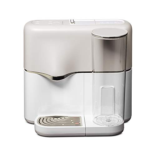 AVOURY One Teemaschine: Tee-Kapselmaschine, inklusive Wasserfilter und 8 Teesorten in Kapseln, Farbe: Silver-White - Silver-white - Teemaschine
