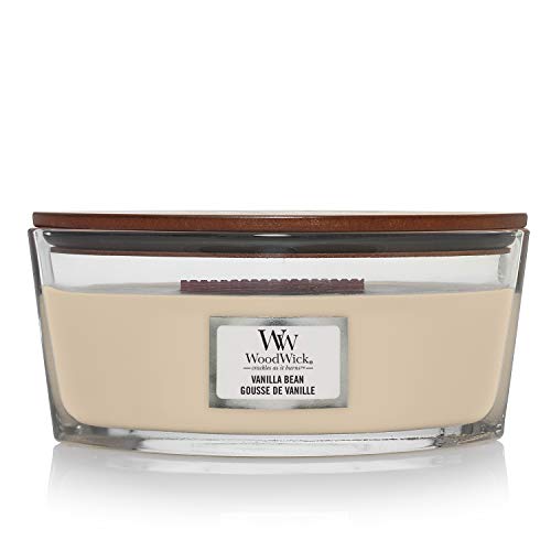 Woodwick Candle with Crackling Wick | Vanilla Bean