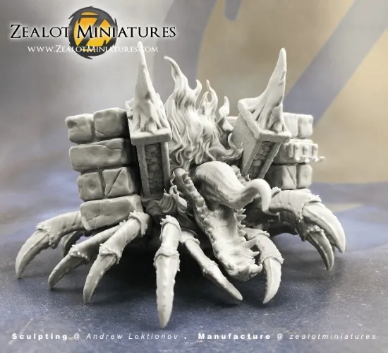 Fireplace Mimic – Zealot Miniatures