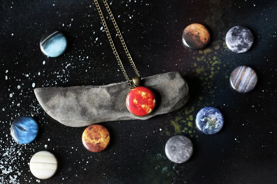 Interchangeable Galaxy Necklace - Magnetic