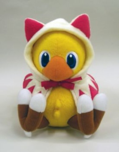 FINAL FANTASY PLUSH CHOCOBO WHITE MAGE