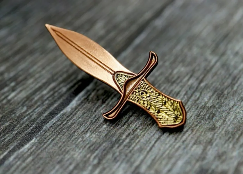 The Subtle Knife Enamel Pin