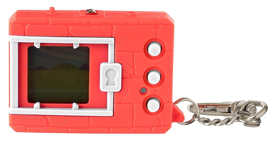 Digimon BANDAI (Original) - Virtual Monster Pet by Tamagotchi, 41861, Neon Red - Neon Red